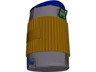Drink Cooler 3D Model preview