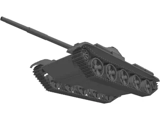 T-55 Tank 3D Model preview