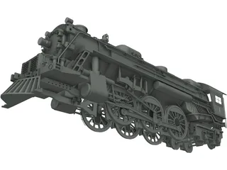 Train 3D Model preview