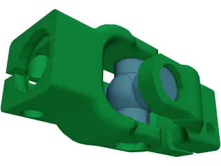 Universal Joint 3D Model preview