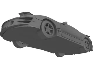 Pontiac Trans Am WS6 3D Model preview