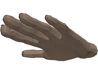 Hand 3D Model preview