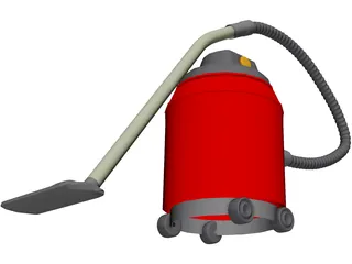 Shop VAC 3D Model preview