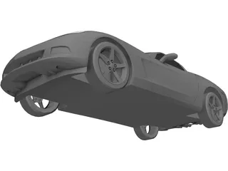Chevrolet Corvette C6 3D Model preview