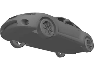 Mitsubishi Eclipse GT (2006) 3D Model preview