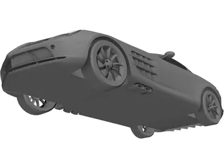 Mercedes-Benz SLR McLaren 3D Model preview