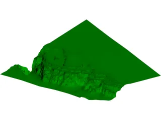 Canyon 3D Model preview