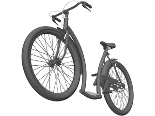 Bicycle 3D Model preview