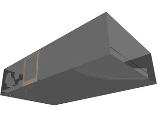 Newcastle United Changing Room 3D Model preview