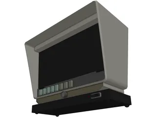 Microfilm Reader 3D Model preview