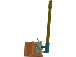 Priming Pump 3D Model preview