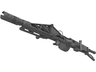 M56 Smart Gun [Aliens] 3D Model preview