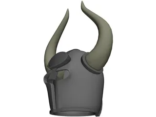 Viking Helmet 3D Model preview