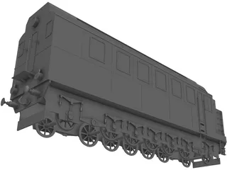 Lomonosov Train 3D Model preview