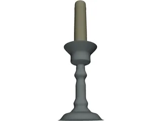 Candle 3D Model preview