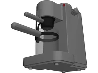 Espresso Coffee Maker 3D Model preview
