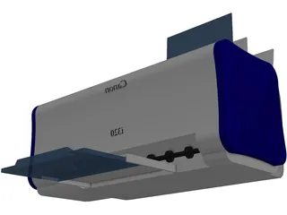 Canon Desktop Printer i320 3D Model preview