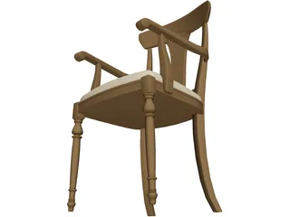 China Antique 3D Model preview