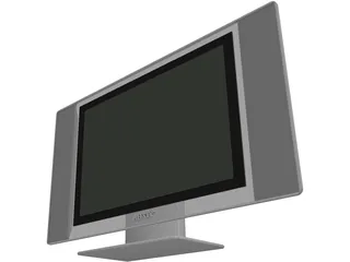 Plazma TV 3D Model preview