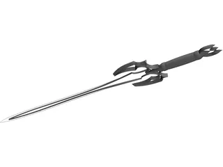 Fantasy Sword (Sword Of Darkness) 3D Model preview