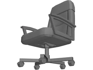Office Chair 3D Model preview