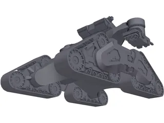Terminator HK Goliath 3D Model preview