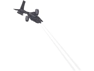 Terminator Aerial HK 3D Model preview