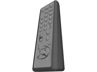 Remote Controller 3D Model preview