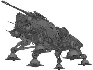 Star Wars AT-TE Walker 3D Model preview