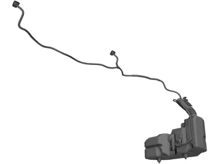 Fiat Ducato Windscreen Washer 3D Model preview