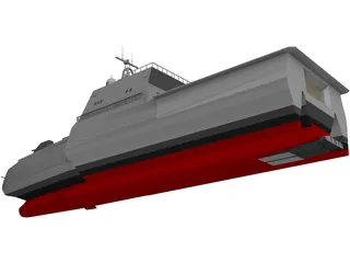 USS Independence (LCS-2) 3D Model preview