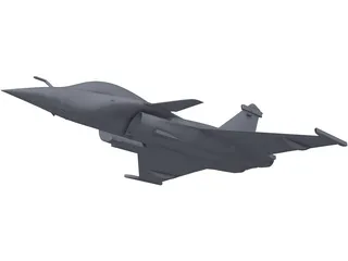 Dassault Rafale 3D Model preview