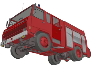 Renault Camiva Berliet 770 (1981) 3D Model preview