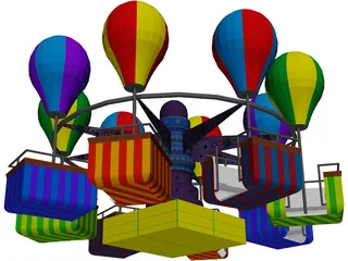 Samba Baloon 3D Model preview