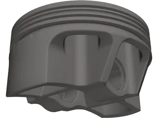 Piston Head 3D Model preview