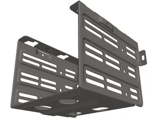 HDD Holder 3D Model preview