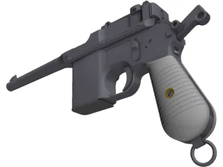 Mauser 711 3D Model preview