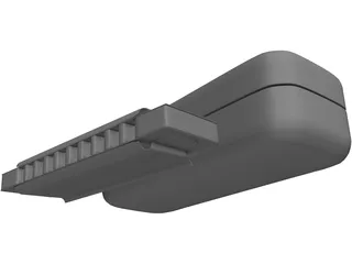 Blues Harmonica 3D Model preview