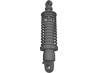 Bilstein MDS860 Shock Absorber 3D Model preview