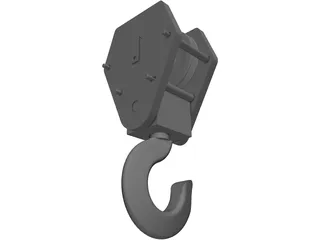 Crane Hook 3D Model preview