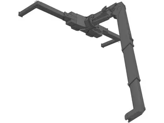 Crane Manipulator 3T 3D Model preview