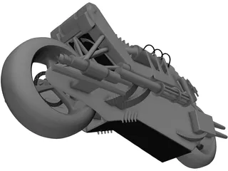 Mototerminator 3D Model preview