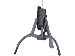 Claw Grabbing Mechanism 3D Model preview