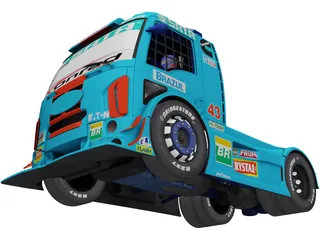 Ford Cargo DF Motorsport 3D Model preview