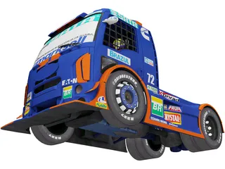 Ford Cargo DF Motorsport 3D Model preview