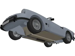 Triumph Spitfire Mk2 (1965) 3D Model preview