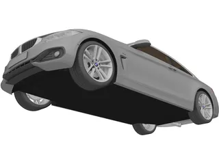 BMW 435i 4-Series Coupe [F32] (2014) 3D Model preview