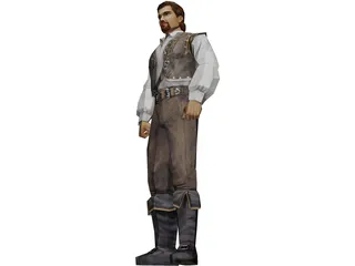 Sailor 3D Model preview