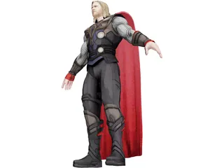 Thor 3D Model preview