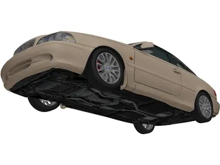 Volvo C70 Coupe 3D Model preview